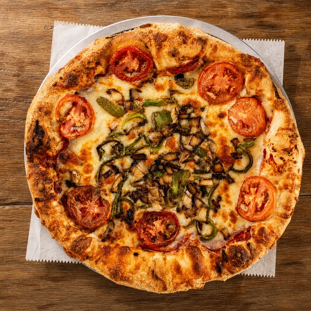Pizza Acropolis Deluxe.