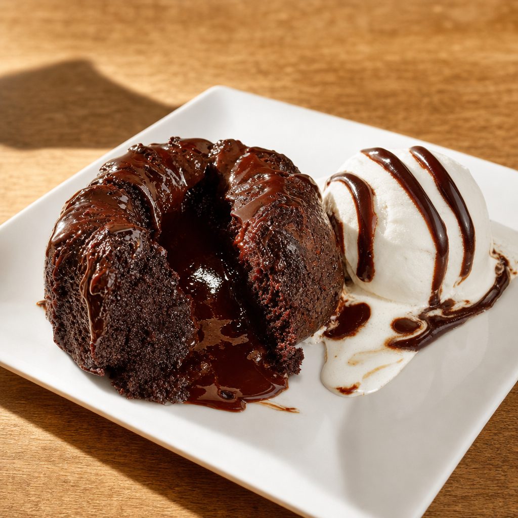 Molten Lava Cake.