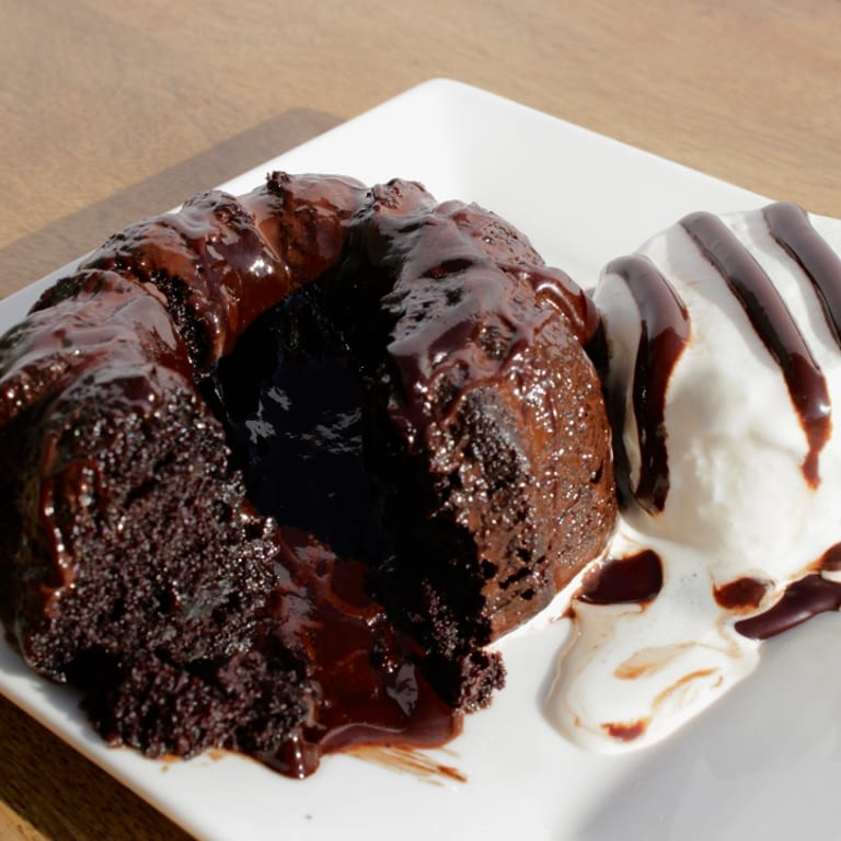 Delicious Lava Cake Awaits